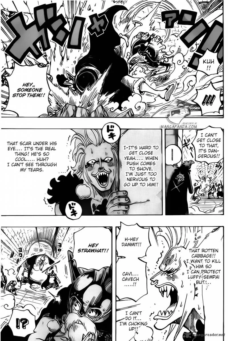 One Piece Chapter 720: Convict Gladiators. – Page 9