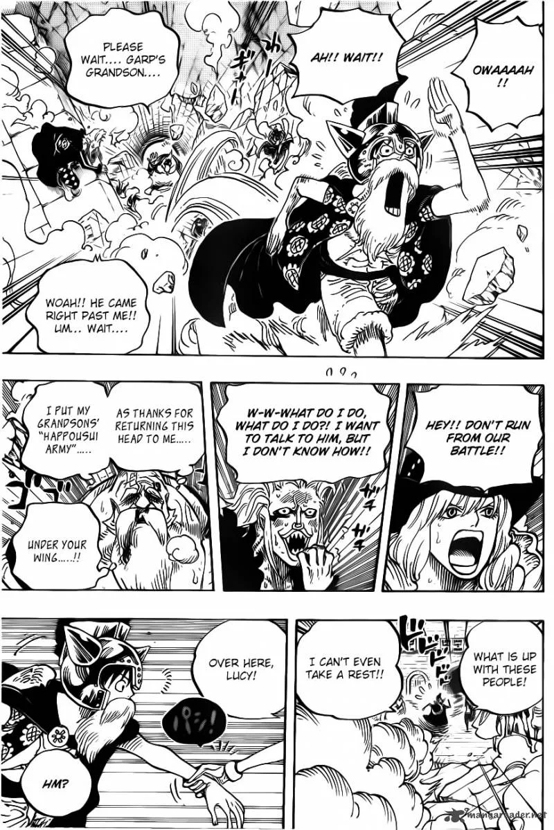 One Piece Chapter 720: Convict Gladiators. – Page 11