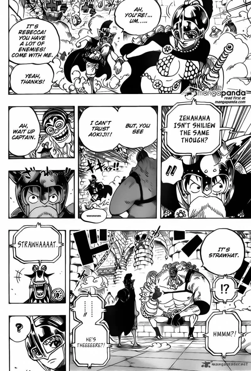 One Piece Chapter 720: Convict Gladiators. – Page 12