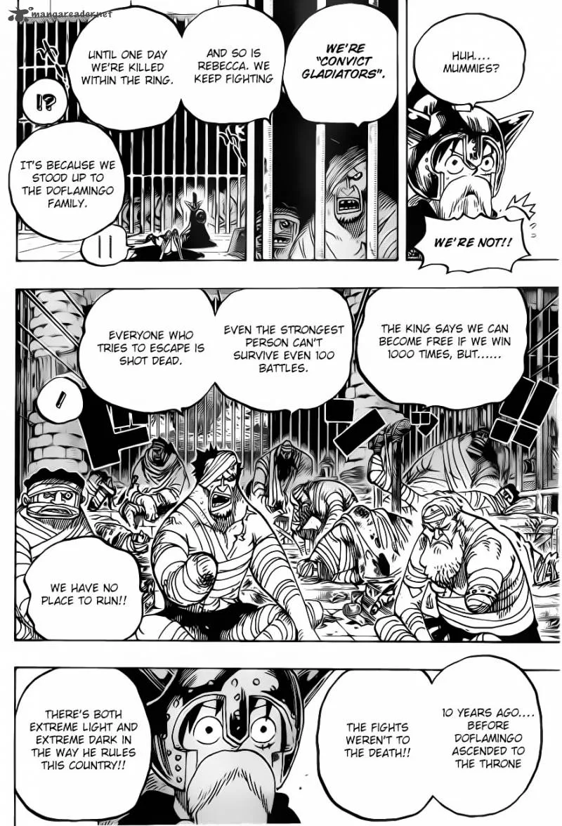 One Piece Chapter 720: Convict Gladiators. – Page 20