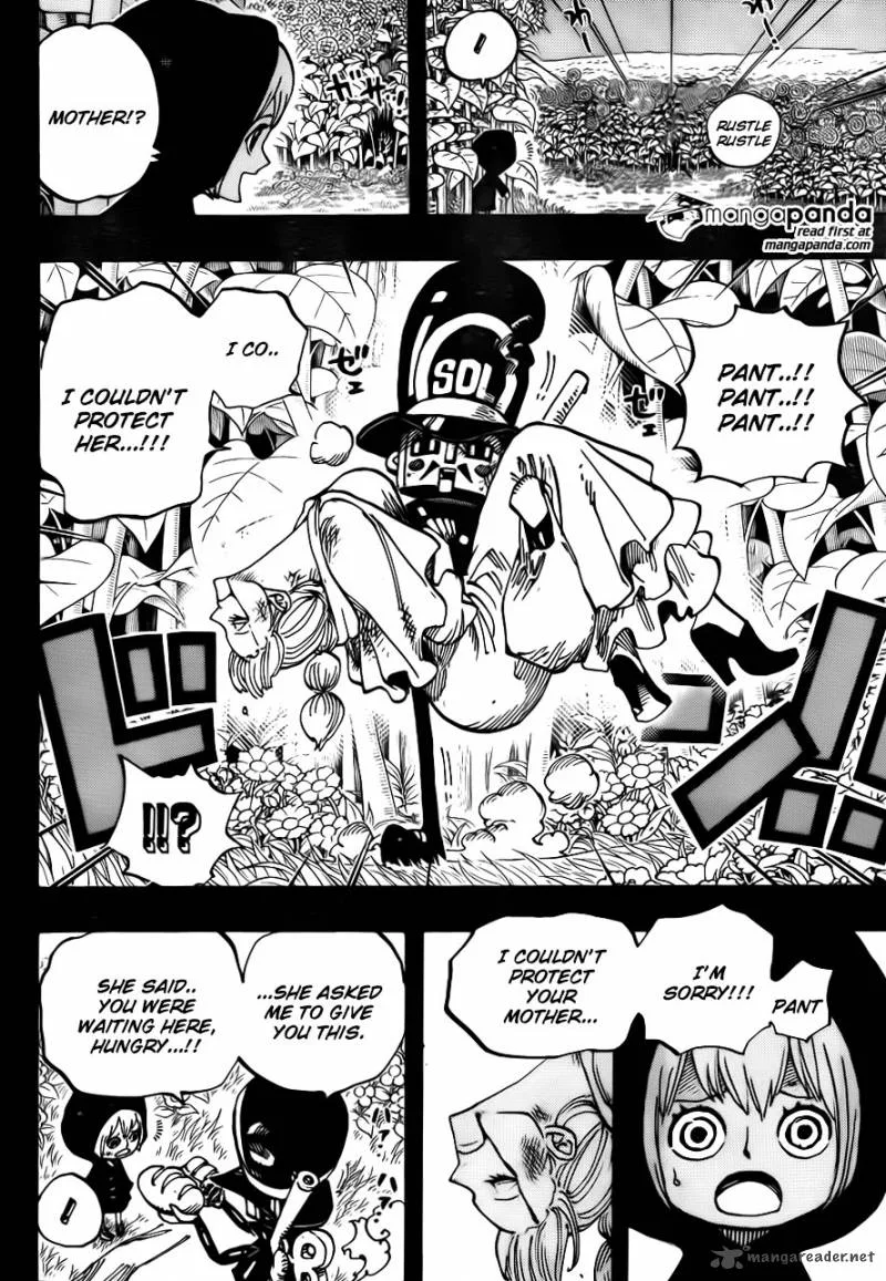 One Piece Chapter 721: Rebecca and Mr. Soldier – Page 10