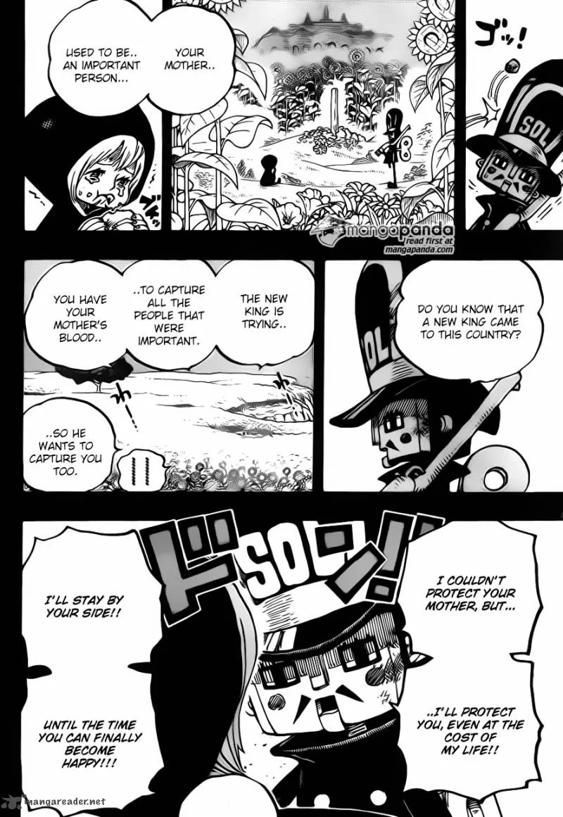 One Piece Chapter 721: Rebecca and Mr. Soldier – Page 12