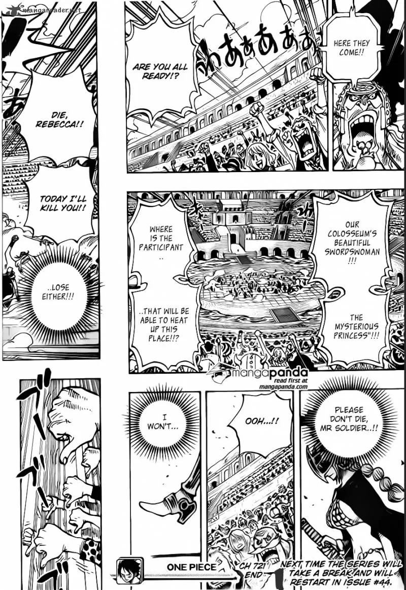 One Piece Chapter 721: Rebecca and Mr. Soldier – Page 20