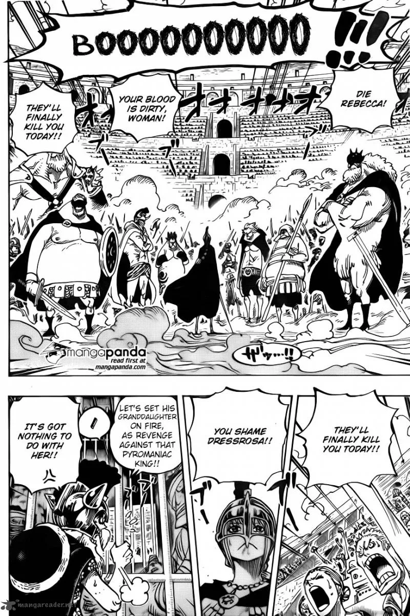 One Piece Chapter 722: The royal bloodline. – Page 4