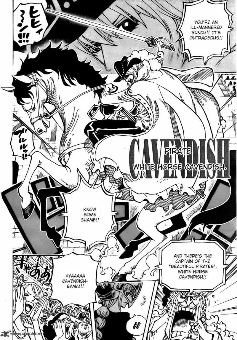 One Piece Chapter 722: The royal bloodline. – Page 6