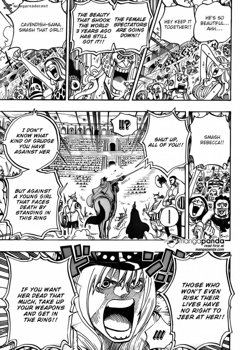 One Piece Chapter 722: The royal bloodline. – Page 7