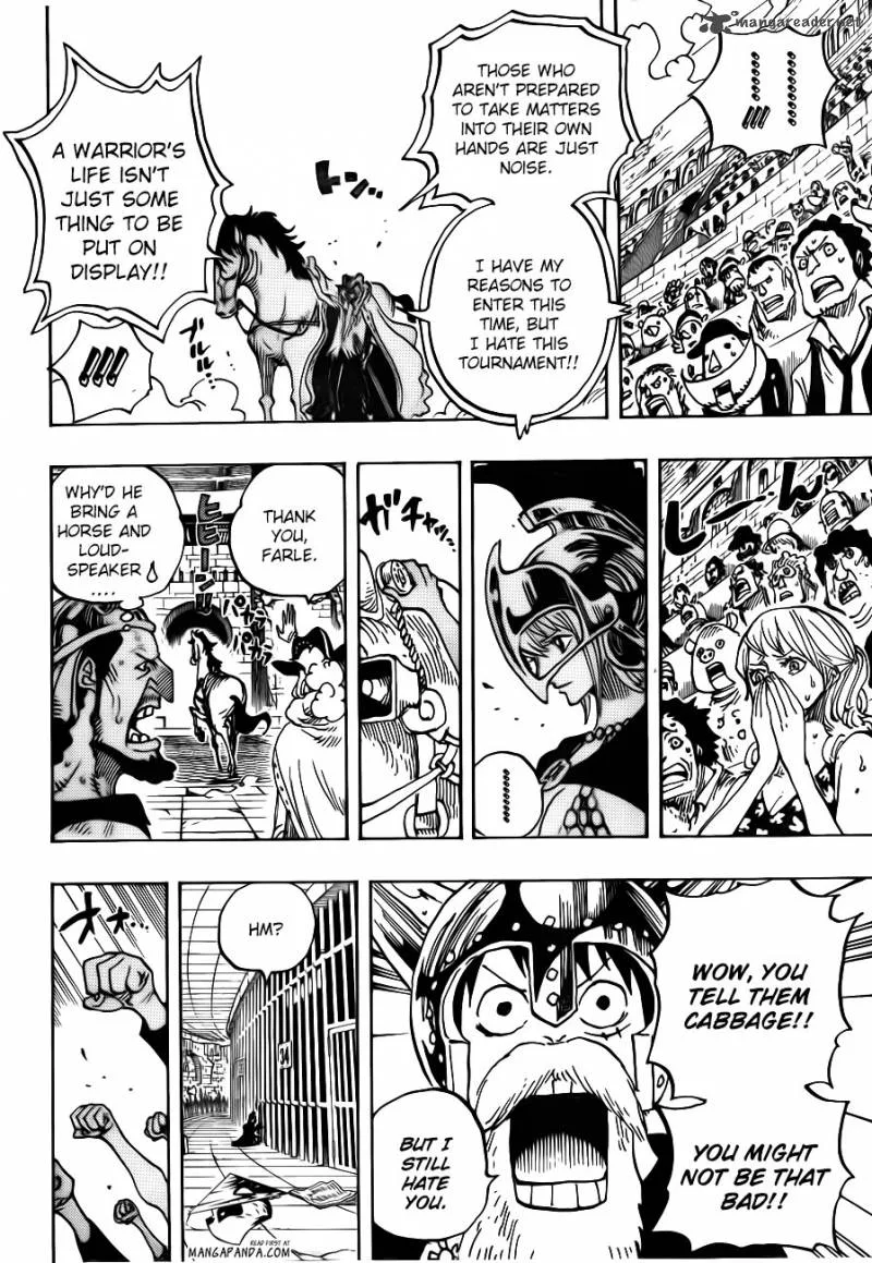 One Piece Chapter 722: The royal bloodline. – Page 8