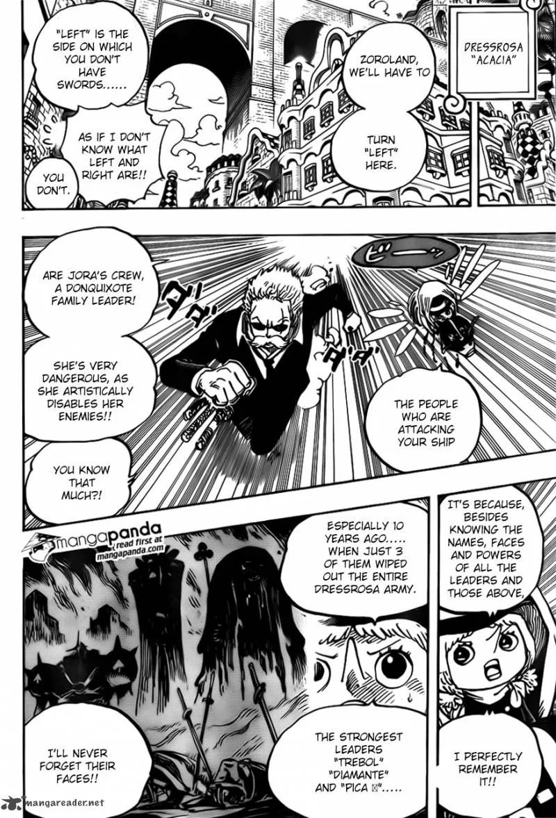 One Piece Chapter 722: The royal bloodline. – Page 13