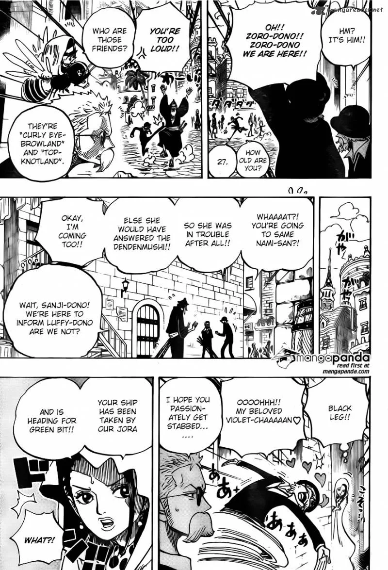 One Piece Chapter 722: The royal bloodline. – Page 14