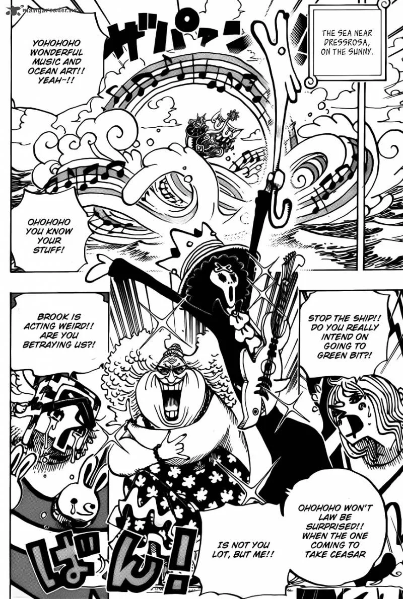 One Piece Chapter 722: The royal bloodline. – Page 15