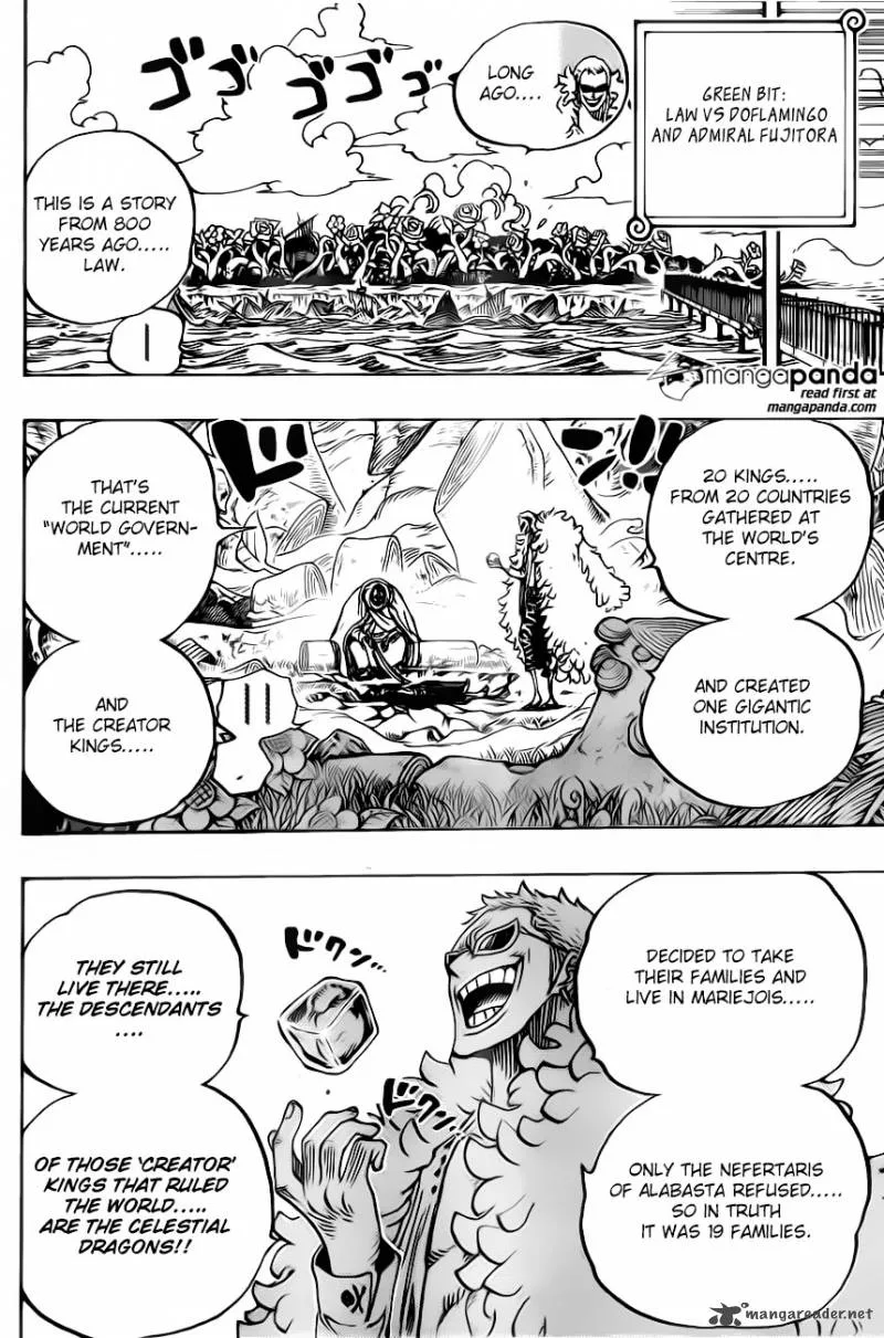 One Piece Chapter 722: The royal bloodline. – Page 19