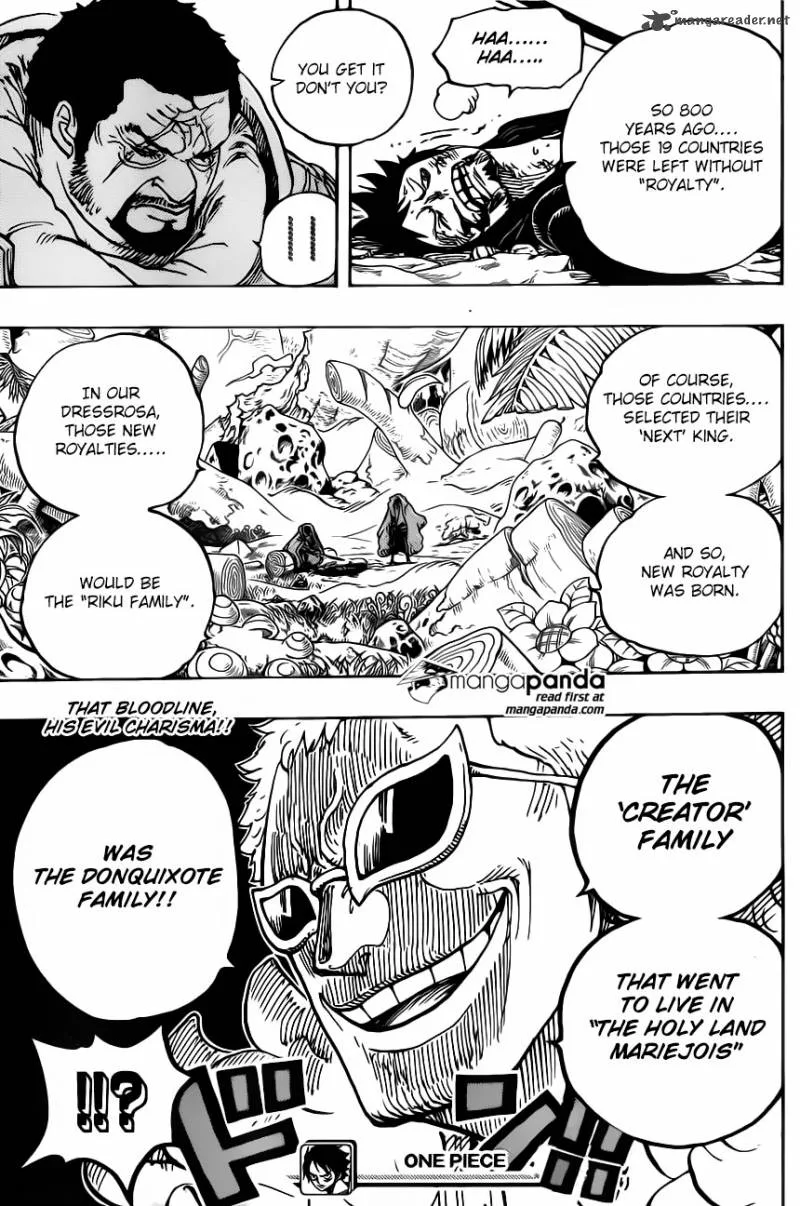 One Piece Chapter 722: The royal bloodline. – Page 20