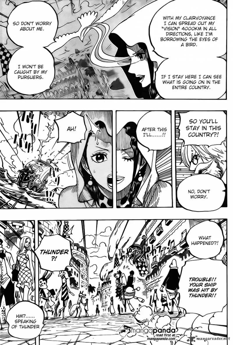 One Piece Chapter 723: A change of plans. – Page 9