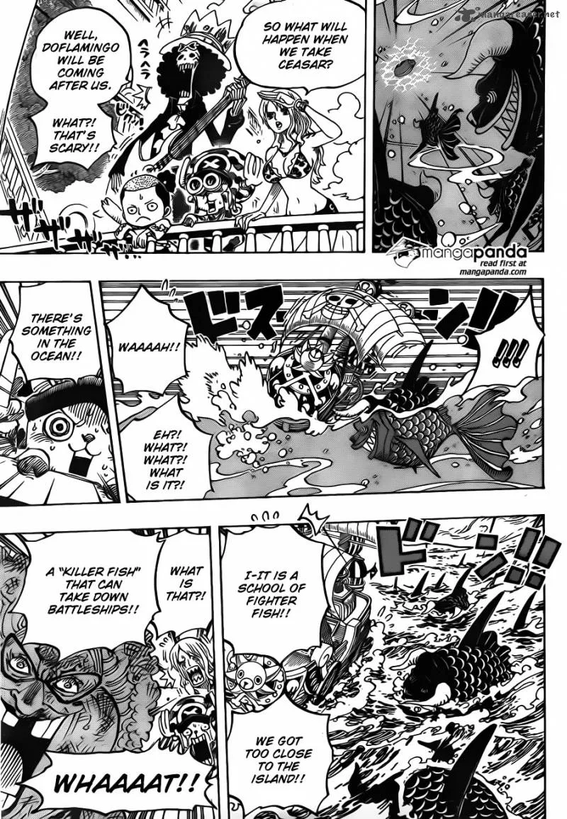 One Piece Chapter 723: A change of plans. – Page 17