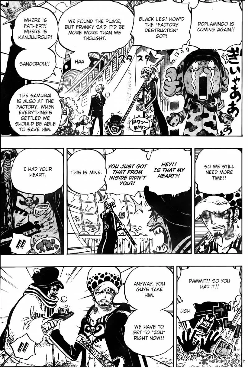 One Piece Chapter 724: Law’s Plan. – Page 11