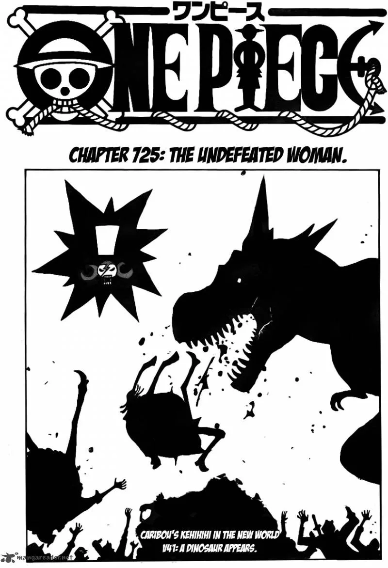 One Piece Chapter 725: The Undefeated Woman – Page 3