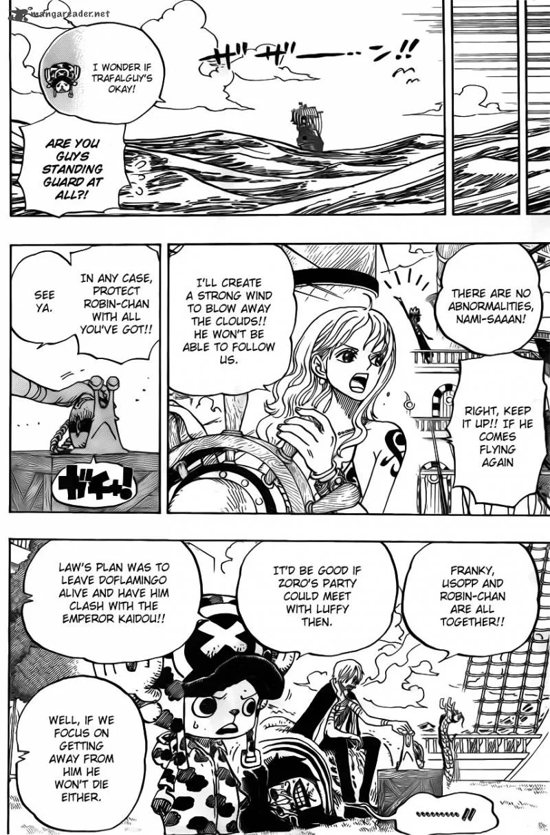 One Piece Chapter 725: The Undefeated Woman – Page 6
