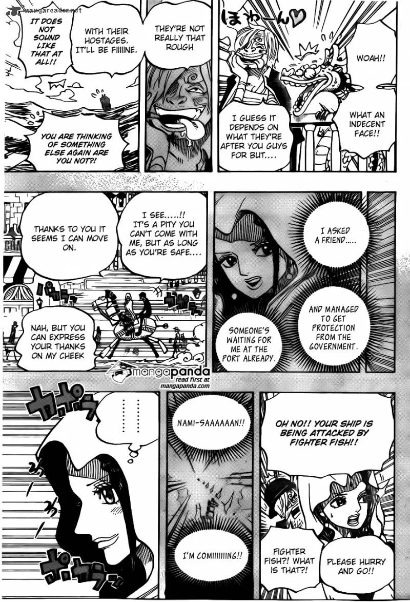 One Piece Chapter 725: The Undefeated Woman – Page 9