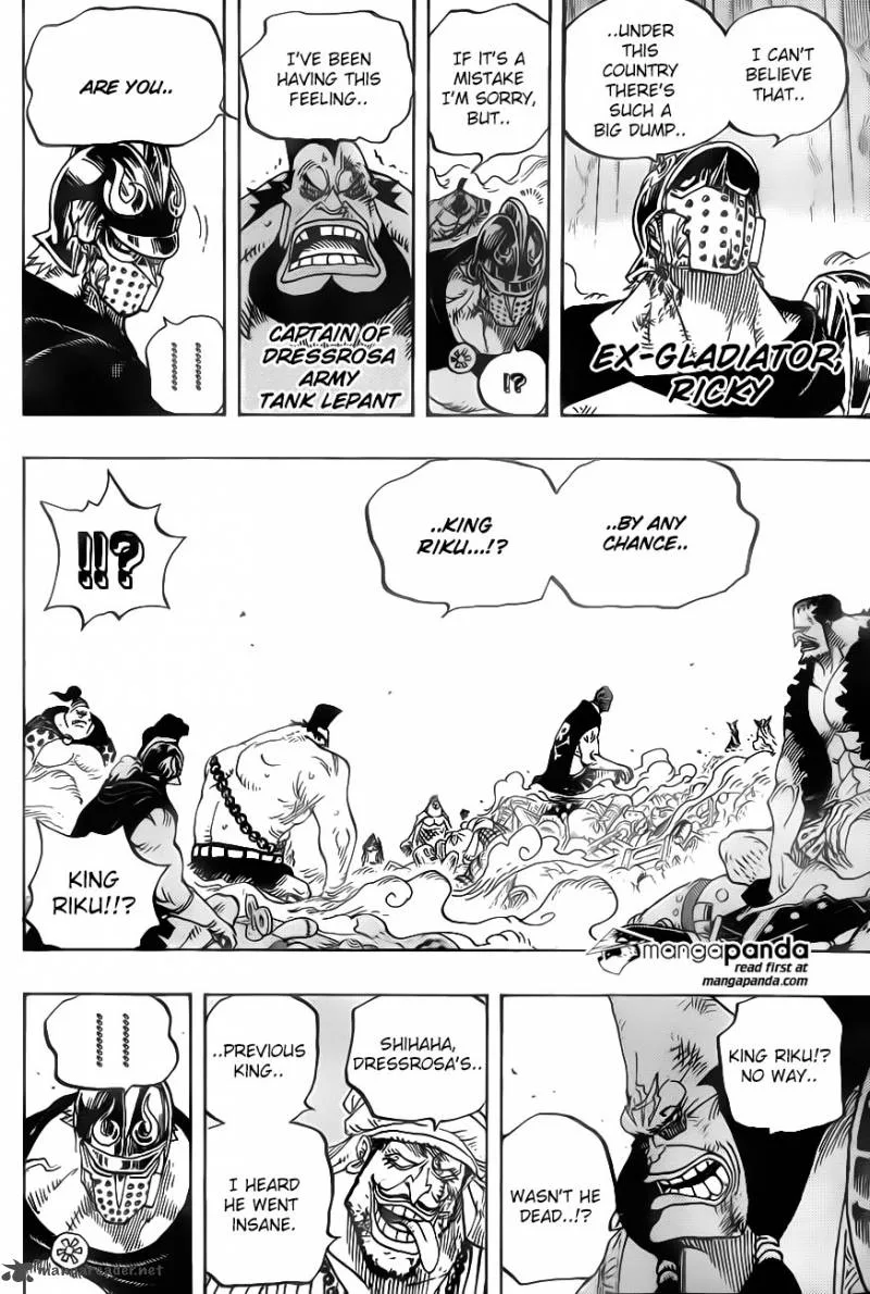 One Piece Chapter 726: The Riku family – Page 4