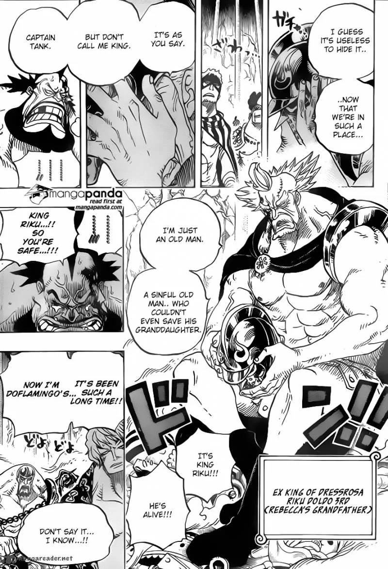 One Piece Chapter 726: The Riku family – Page 5