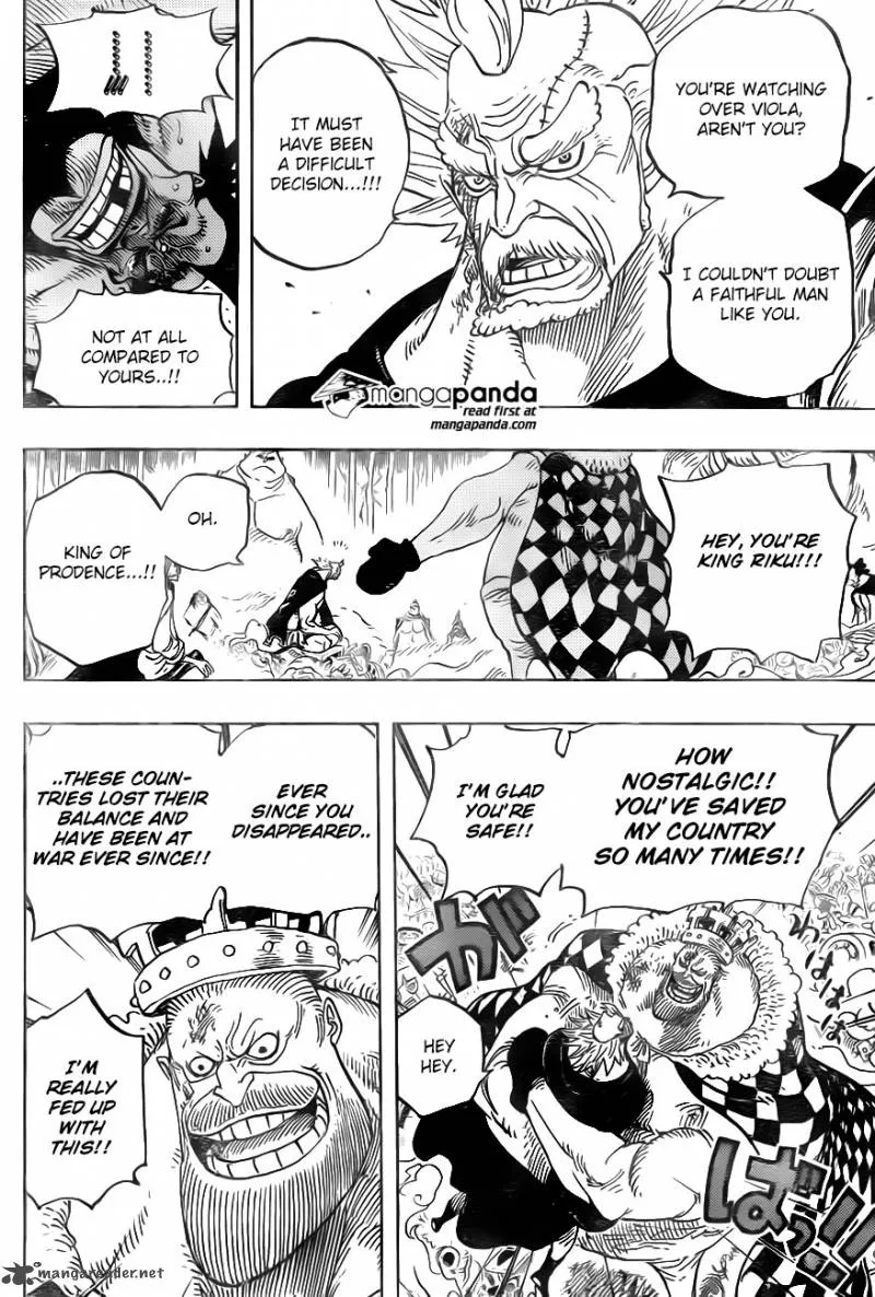 One Piece Chapter 726: The Riku family – Page 6