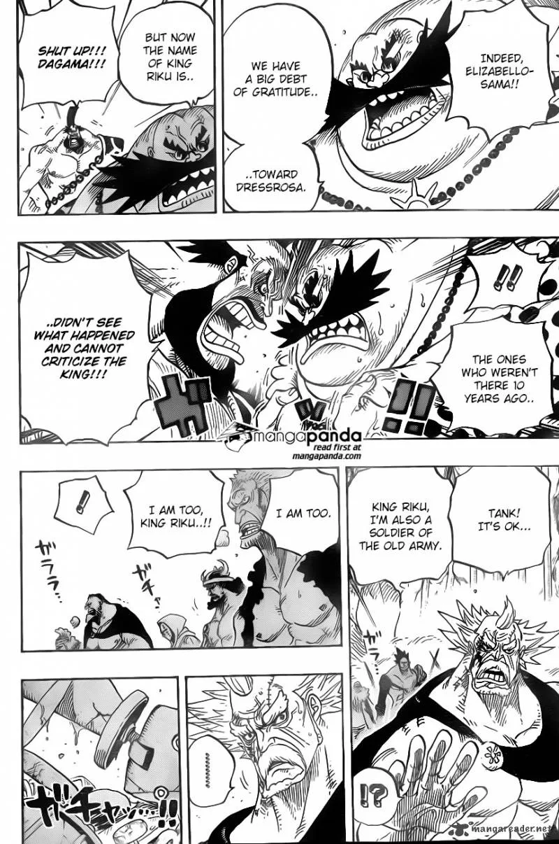One Piece Chapter 726: The Riku family – Page 8