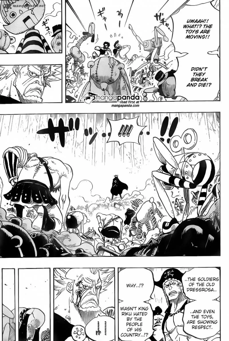 One Piece Chapter 726: The Riku family – Page 9
