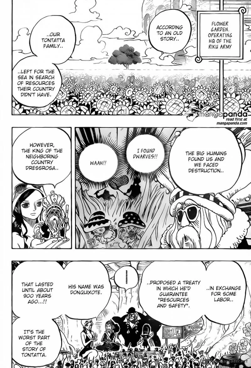 One Piece Chapter 726: The Riku family – Page 14