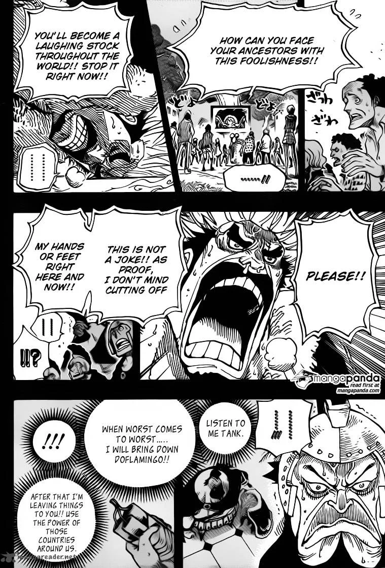 One Piece Chapter 727: Ambushing heroes. – Page 14