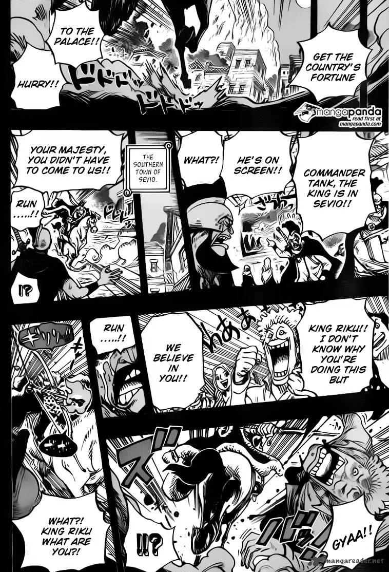 One Piece Chapter 727: Ambushing heroes. – Page 16