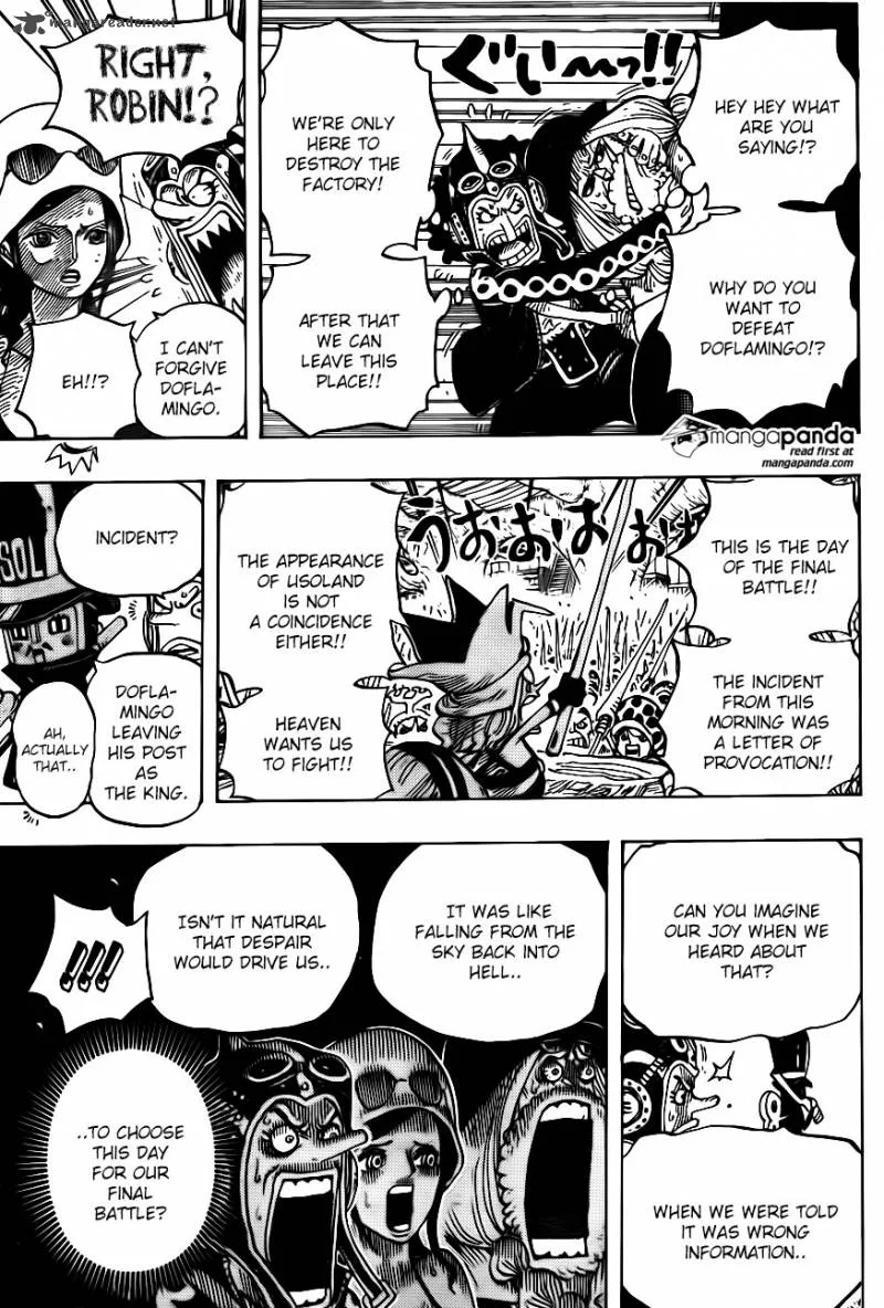 One Piece Chapter 728: Tragedies – Page 17