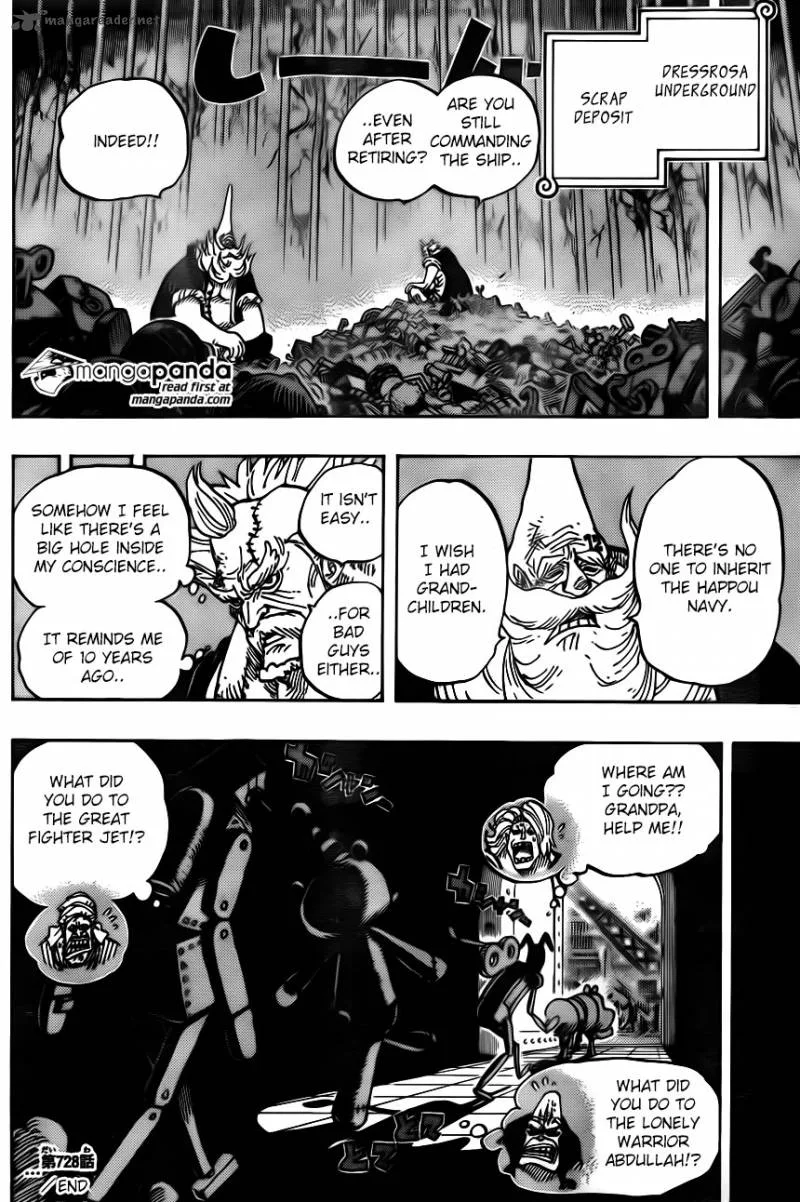 One Piece Chapter 728: Tragedies – Page 18