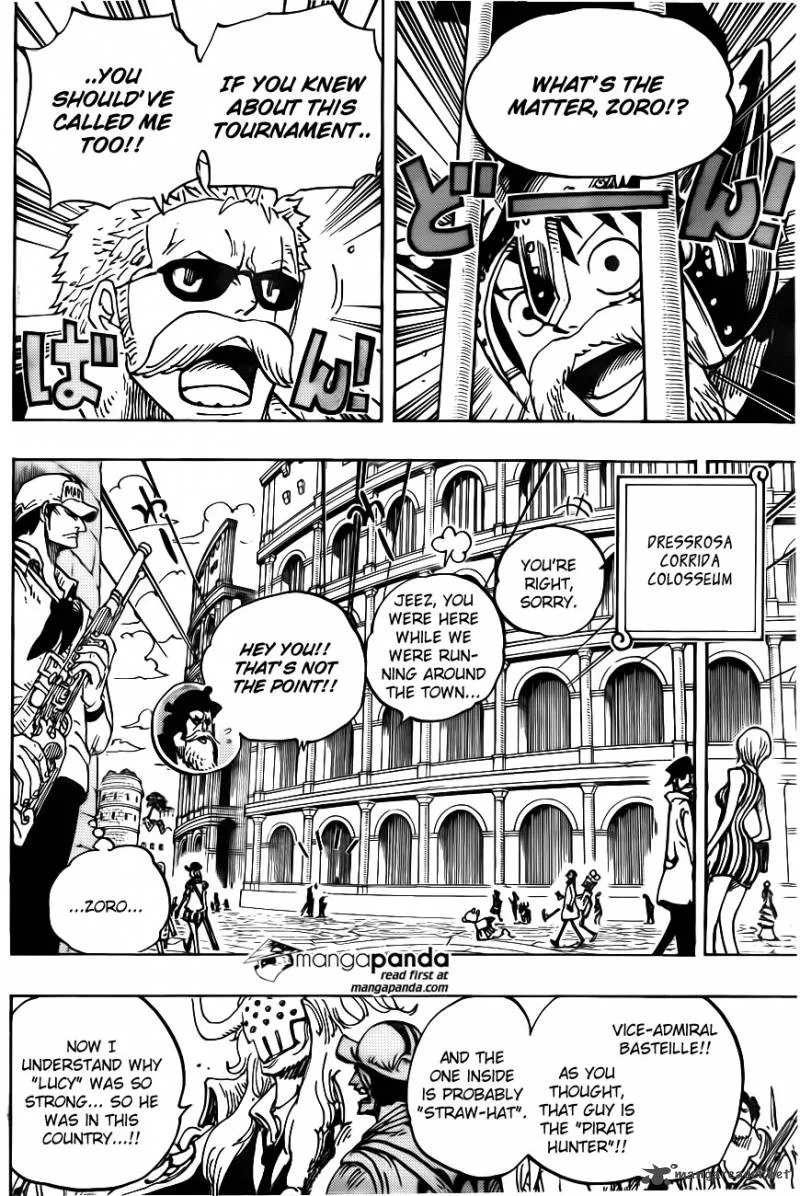One Piece Chapter 729: Shichibukai Doflamingo VS Shichibukai Law – Page 10