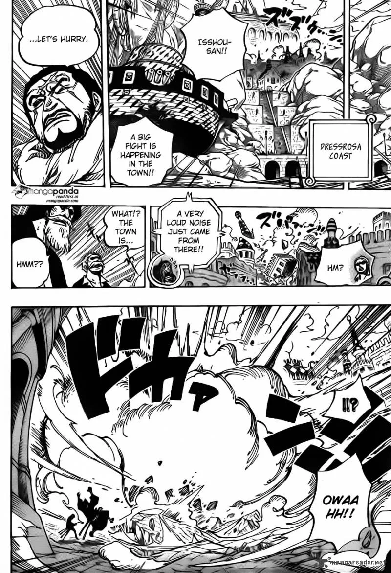 One Piece Chapter 729: Shichibukai Doflamingo VS Shichibukai Law – Page 16