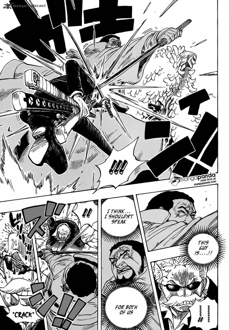 One Piece Chapter 730: 3 Cards – Page 6