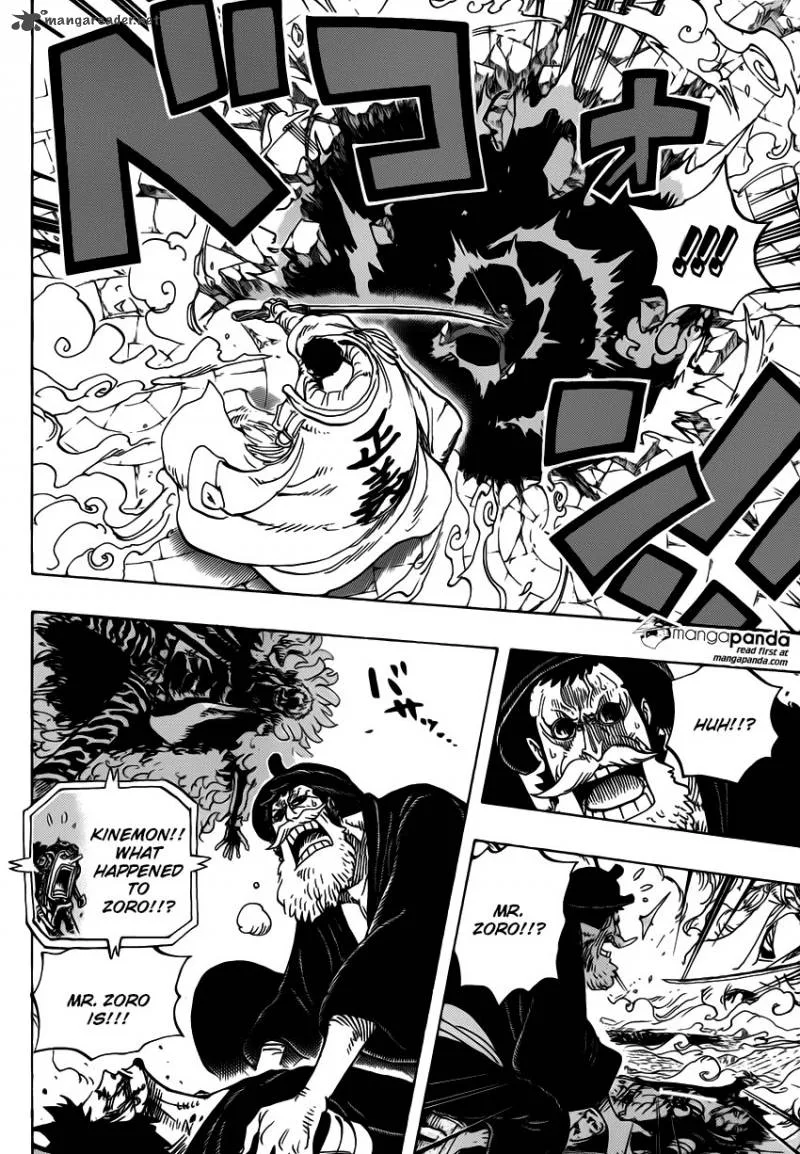 One Piece Chapter 730: 3 Cards – Page 7