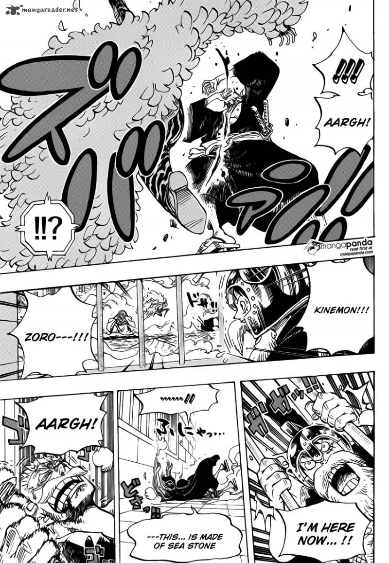 One Piece Chapter 730: 3 Cards – Page 8