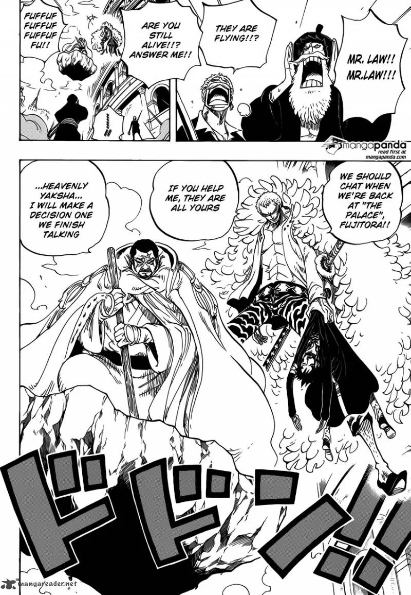One Piece Chapter 730: 3 Cards – Page 11