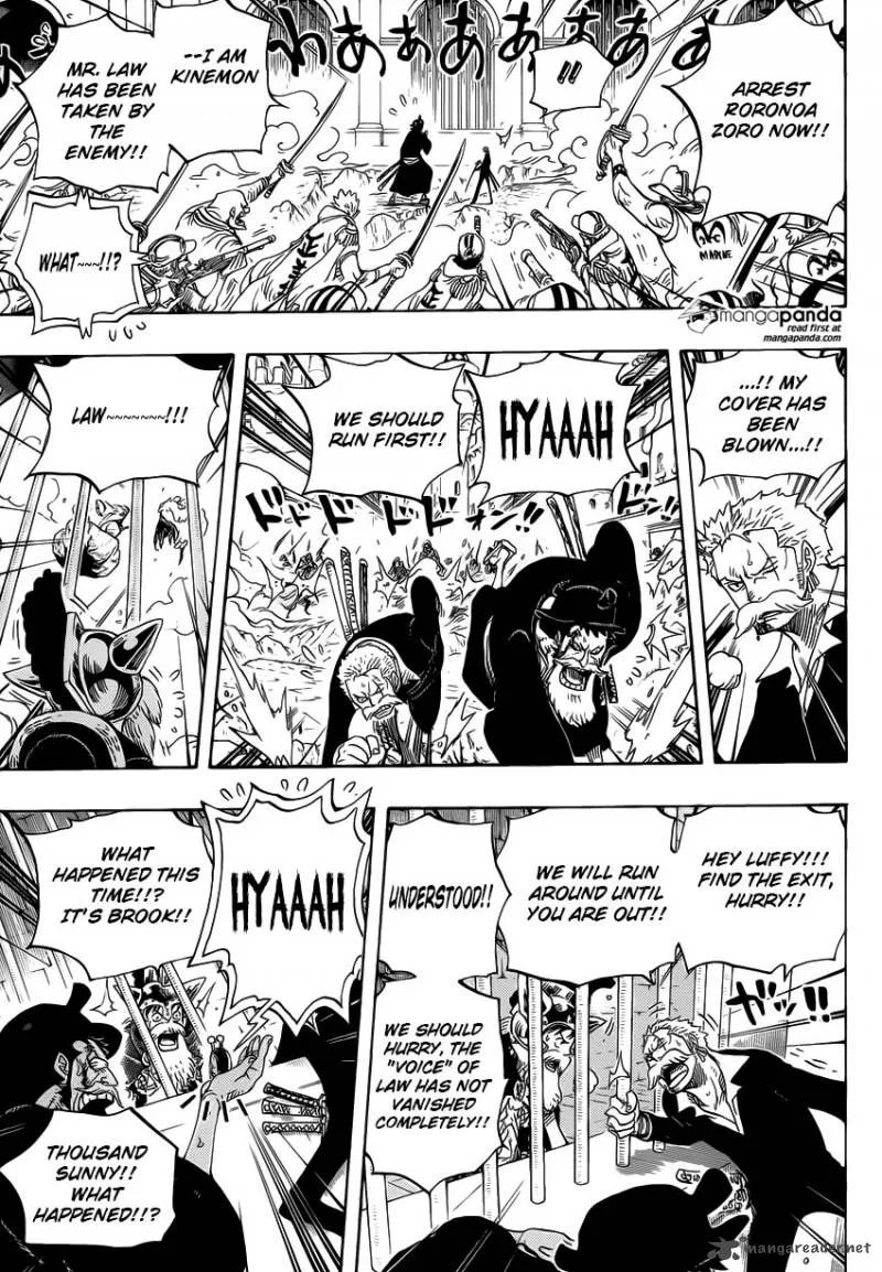 One Piece Chapter 730: 3 Cards – Page 12