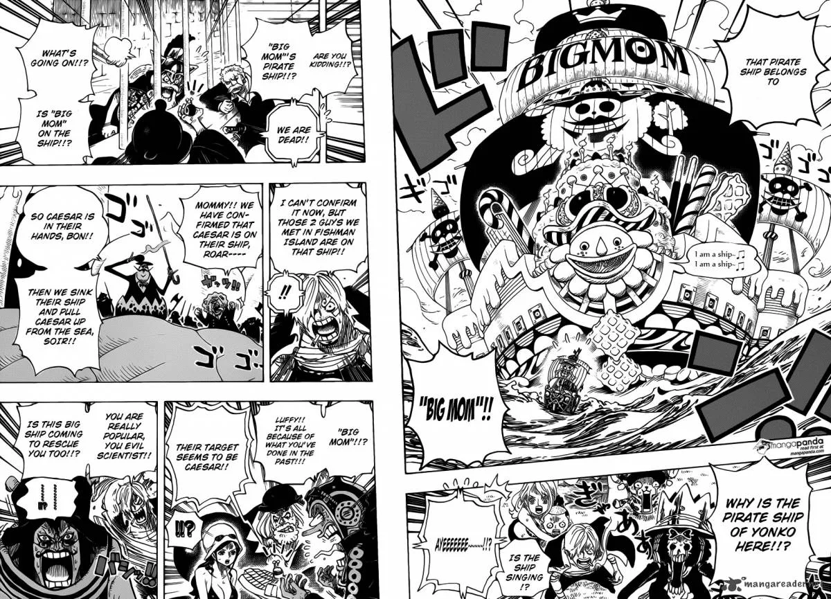 One Piece Chapter 730: 3 Cards – Page 13