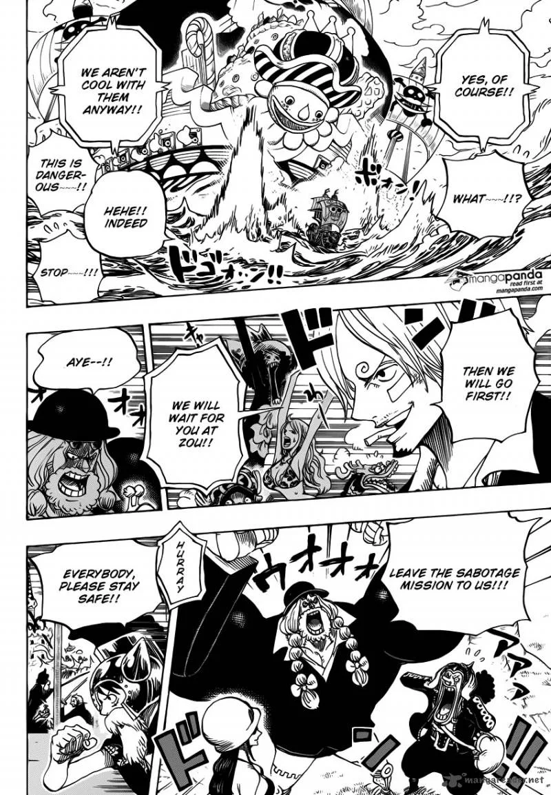 One Piece Chapter 730: 3 Cards – Page 18