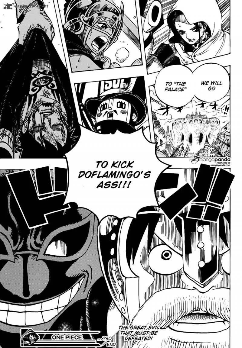 One Piece Chapter 730: 3 Cards – Page 19
