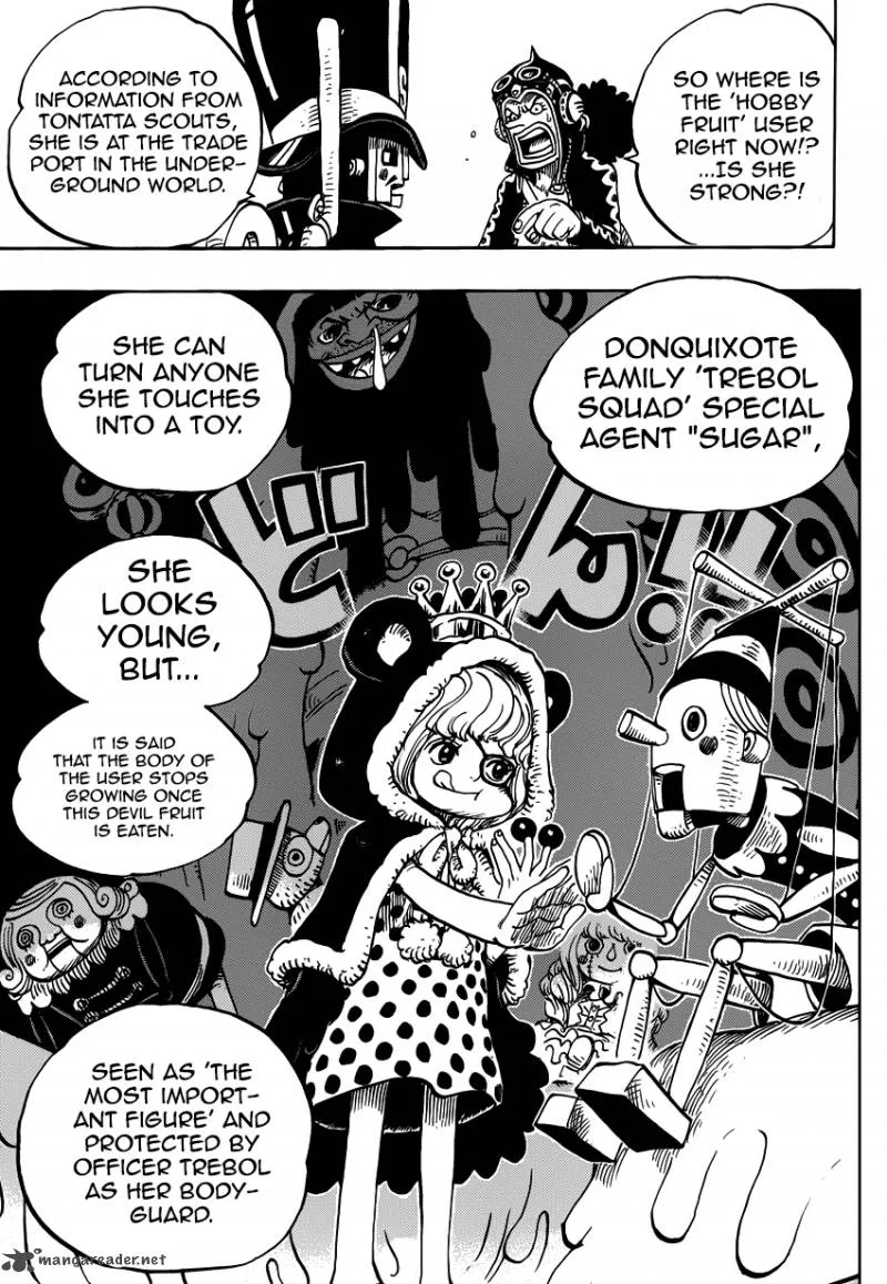 One Piece Chapter 731: Dressrosa Operation SOP – Page 9