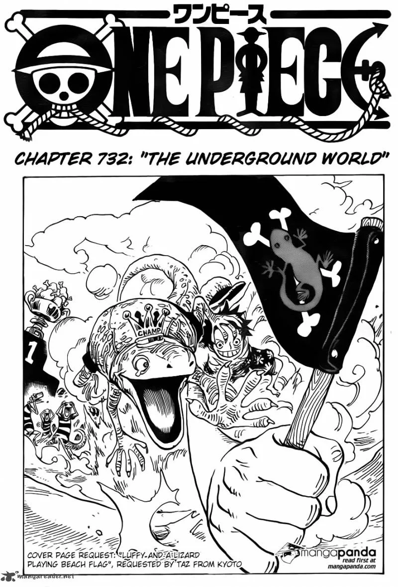 One Piece Chapter 732: The underground world – Page 3