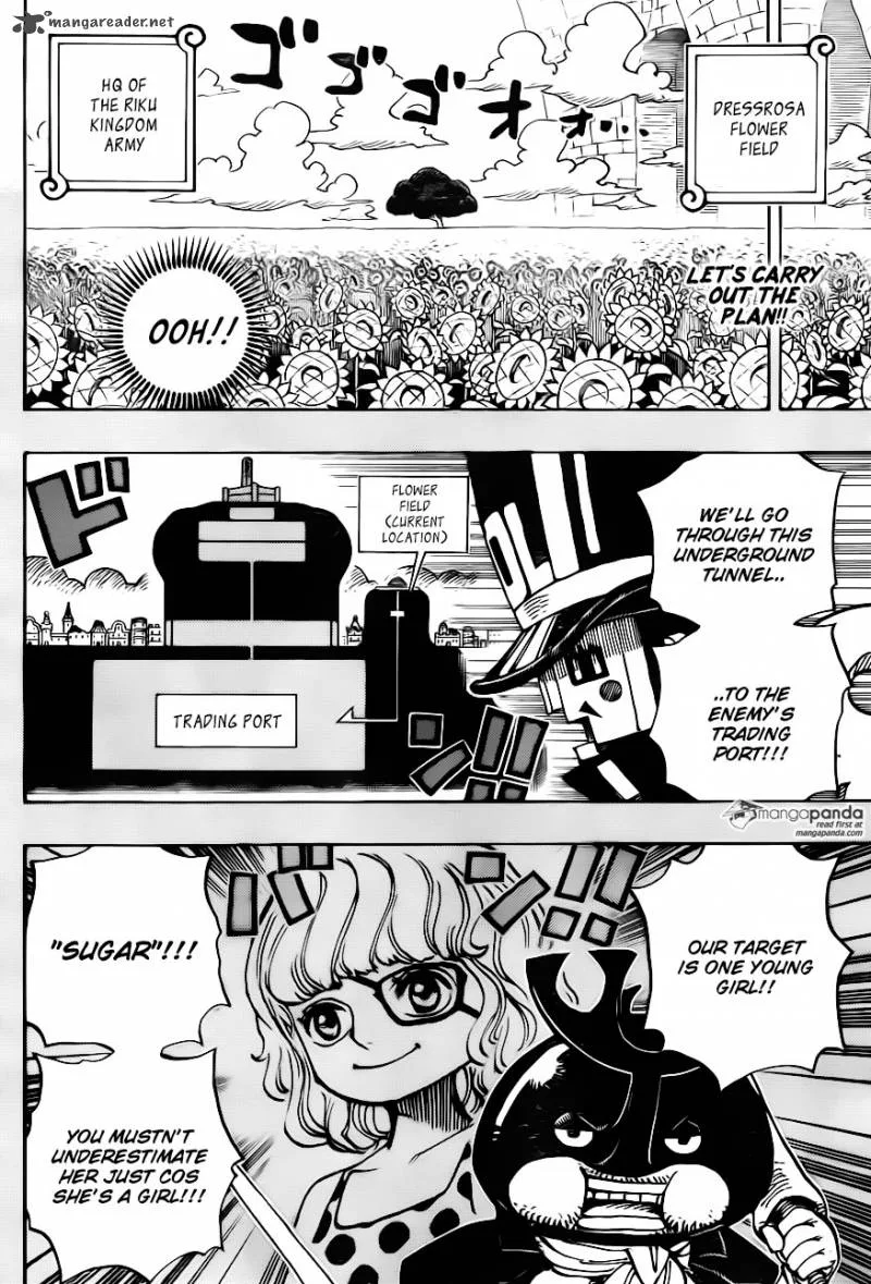 One Piece Chapter 732: The underground world – Page 4