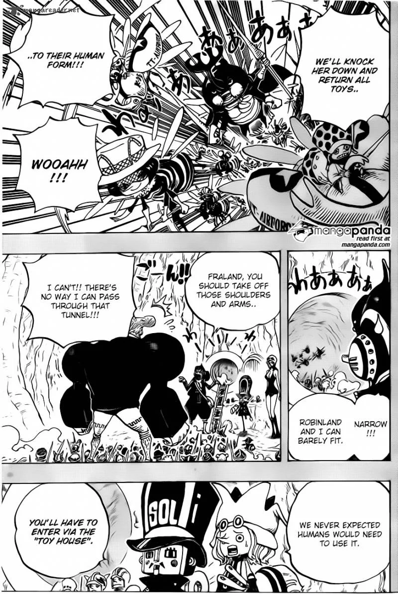 One Piece Chapter 732: The underground world – Page 5