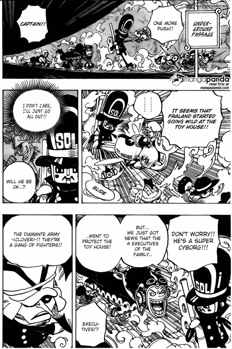 One Piece Chapter 732: The underground world – Page 14