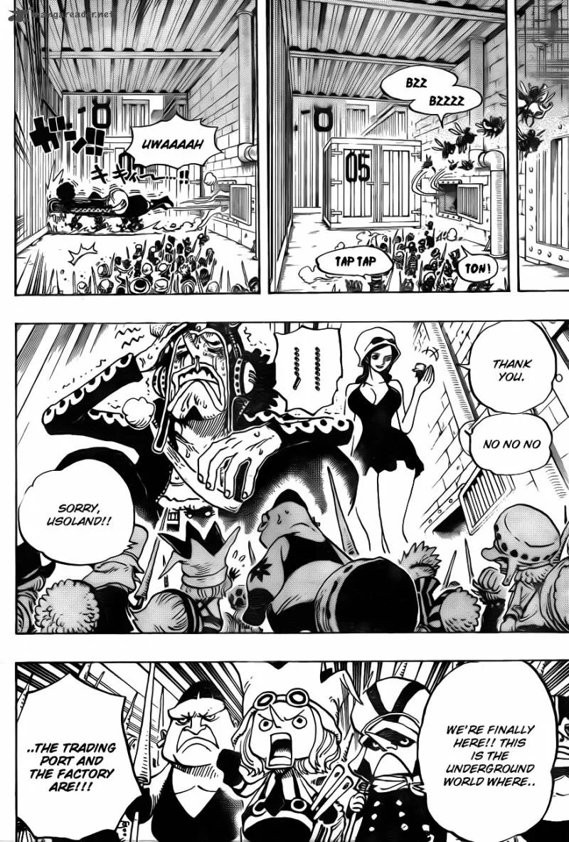 One Piece Chapter 732: The underground world – Page 17