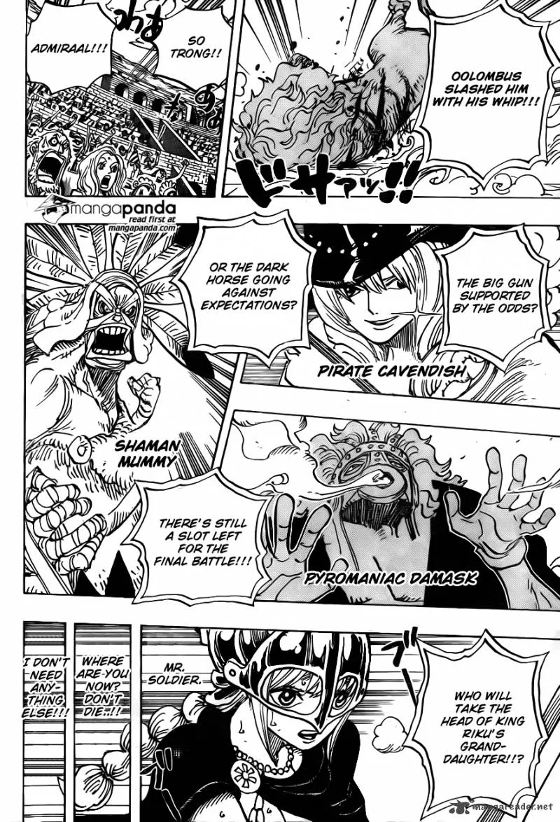 One Piece Chapter 733: What mr. Soldier wants – Page 5