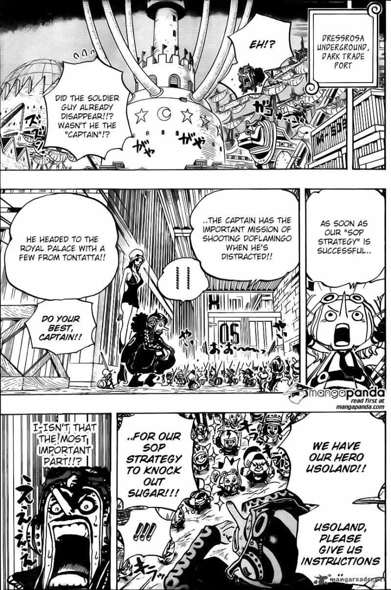 One Piece Chapter 733: What mr. Soldier wants – Page 6